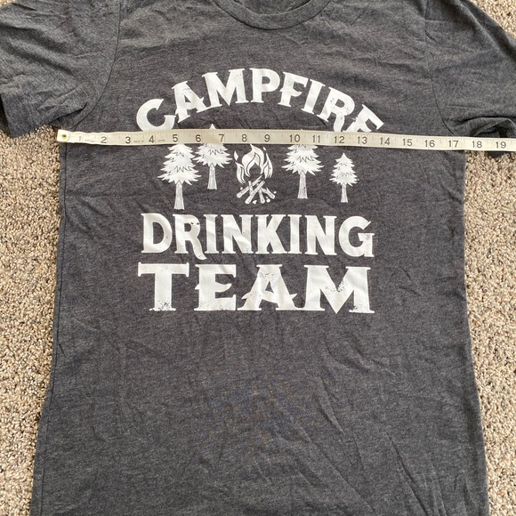 Campfire drinking team graphic tee - Small - Picture 2 of 2